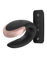 Äpist juhitav Paaride Vibraator Satisfyer Double Love