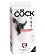 King Cock Strap-On Rakmed koos 7'' Dildoga