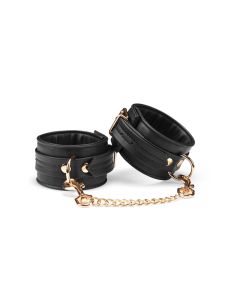 Black Organosilicon Ankle Cuffs